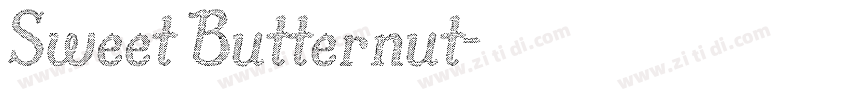 Sweet Butternut字体转换